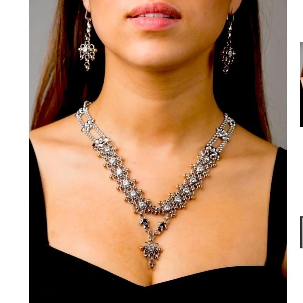 Liquid Metal Necklace